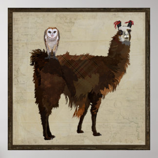 Poster LLAMA e OWL