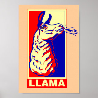 Pôster Llama Hope