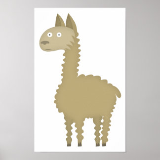 Poster Llama love