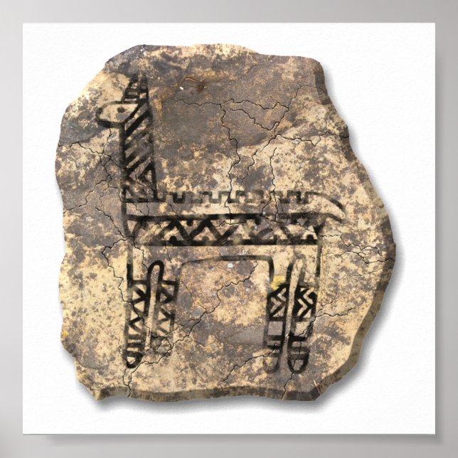 Poster Llama-stone (Frente)