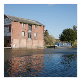 Pôster Llangollen Canal Ellesmere Inglaterra