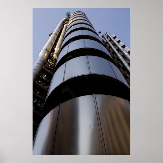 Poster Lloyds of London building (Frente)