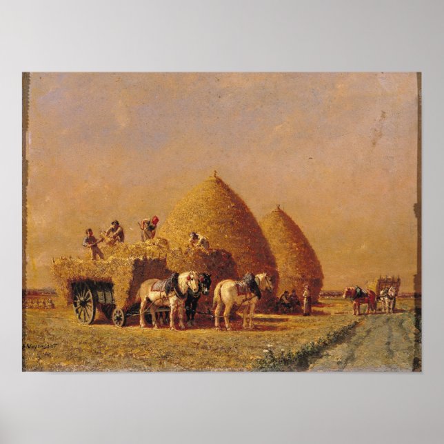 Pôster Loading the Cart (Frente)