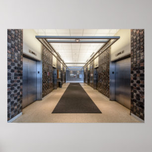 Poster Lobby elevador