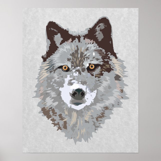 Poster lobo (Frente)
