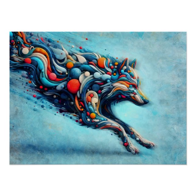 Pôster Lobo (Frente)