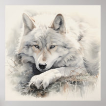 Lobo Animal Silver Spirit