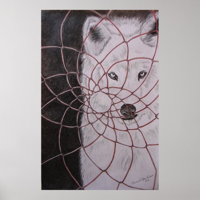 Pôster Lobo Branco (Frente)