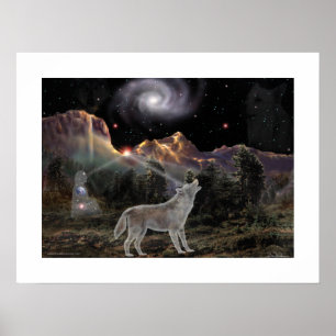 Pôster Lobo da estrela
