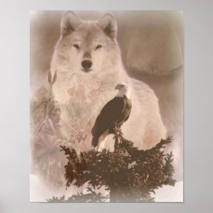 Poster Lobo de Eagle