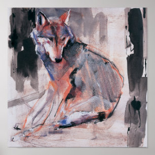 Pôster Lobo Sentado 2000