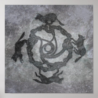 Poster Lobos Célticos