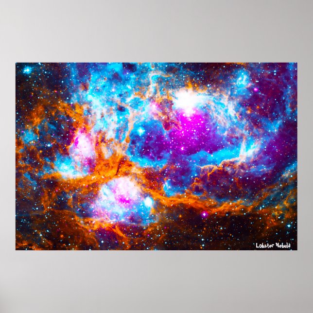 Poster Lobster Nebula (Frente)