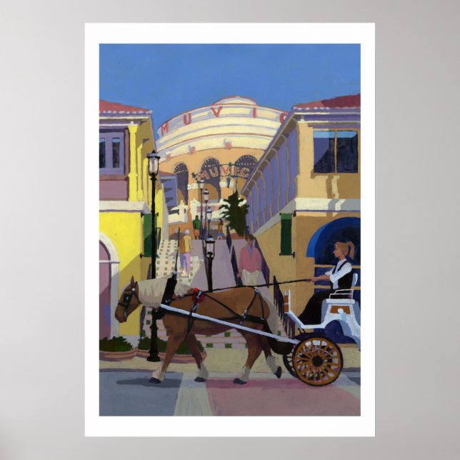 Pôster Local da cidade (Frente)