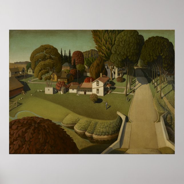 Poster Local de nascimento de Herbert Hoover (Frente)