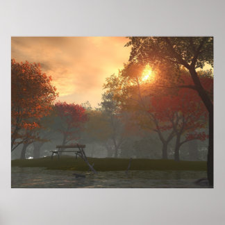 Pôster Local de repouso