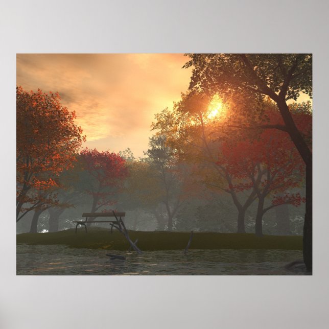 Pôster Local de repouso (Frente)