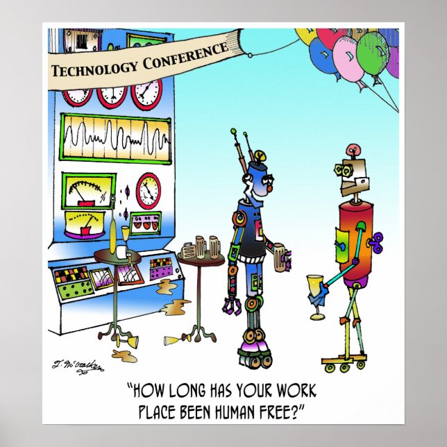 Pôster Local de Trabalho Livre Humano (Frente)