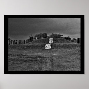 Pôster Local do nativo americano