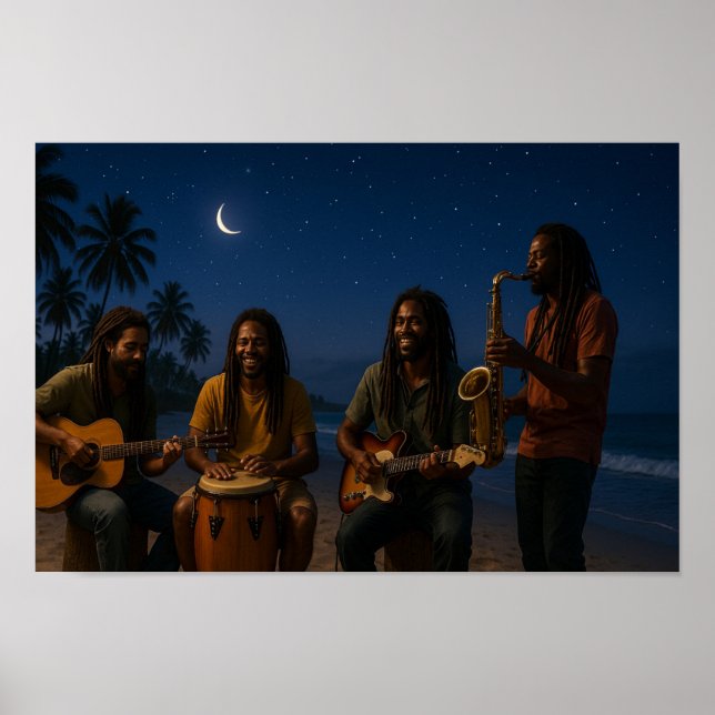 Poster Locals Only Night Jam (Frente)