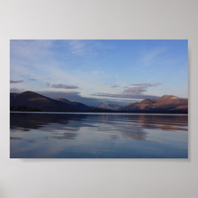 Poster Loch Lomond Scotland, Reino Unido (Frente)