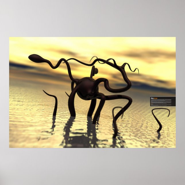 Pôster Loch Ness Monster! (monstro de água) (Frente)