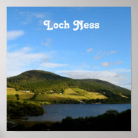 Loch Ness na Escócia