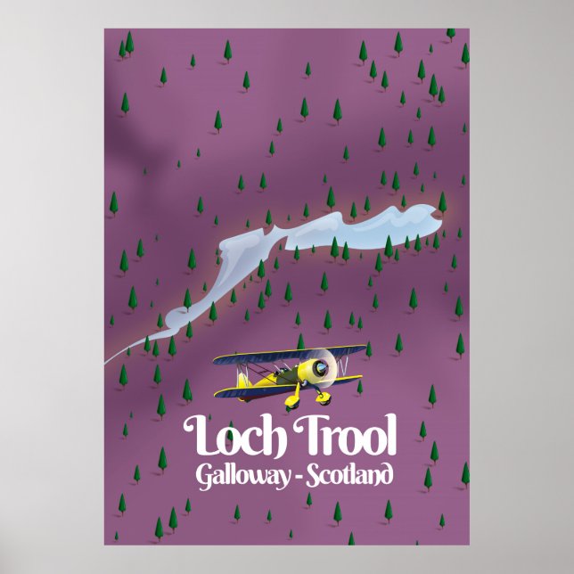 Poster loch trool, galloway, scotland Viagem (Frente)