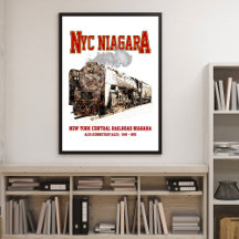 Locomotiva a Vapor Histórica NYC Niagara Train