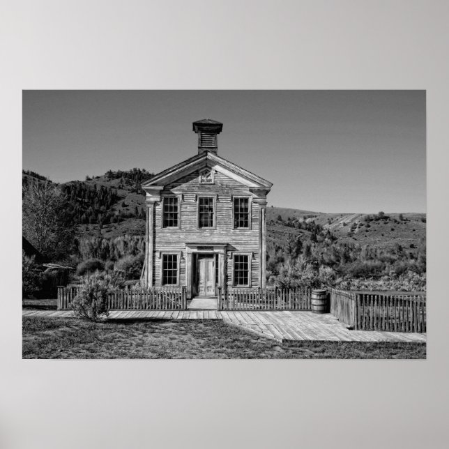 Pôster Lodge Masônico Assolado Histórico (Frente)