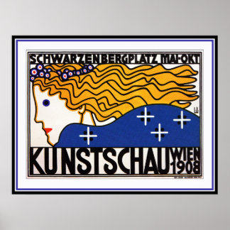 Poster Loffler: Kunstschau Wien - Secessão Austríaca