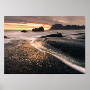 Poster Lofoten Islands Norway