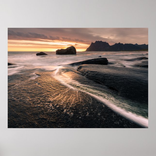 Poster Lofoten Islands Norway (Frente)