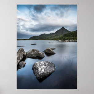 Poster Lofoten Landscape Norway