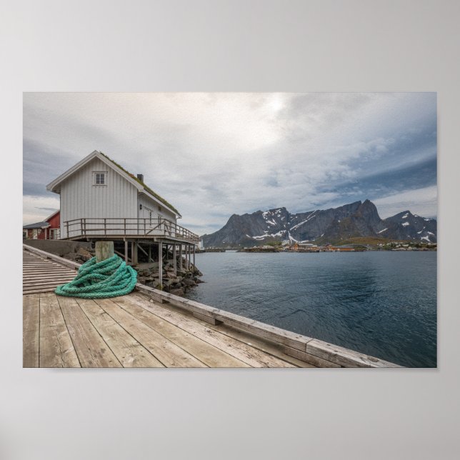 Poster Lofoten Noruega (Frente)