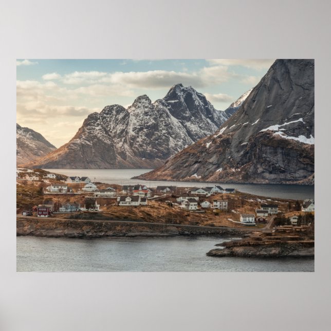 Poster Lofoten Noruega (Frente)