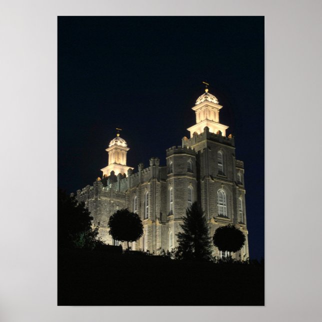 Pôster Logan Utah, Templo LDS (Frente)
