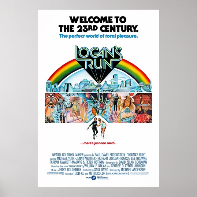 Poster Logans Run 1976 (Frente)