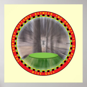 Pôster Lógica de golfe de disco nº 2