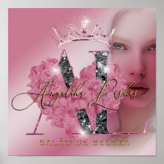 Poster Logomarca personalizada com seu nome 