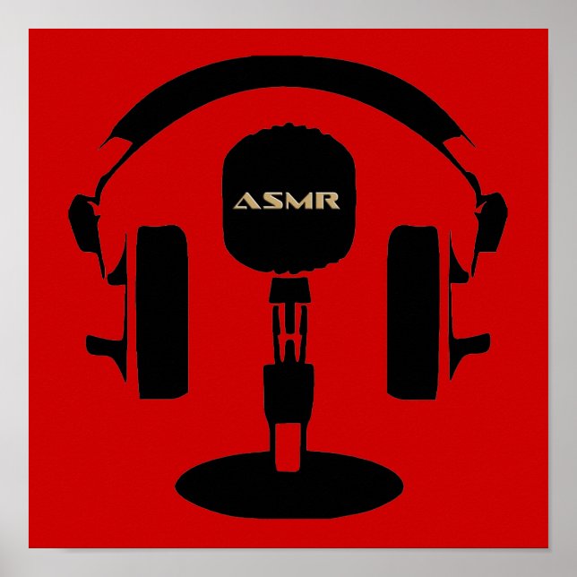 Poster Logotipo ASMR (Frente)
