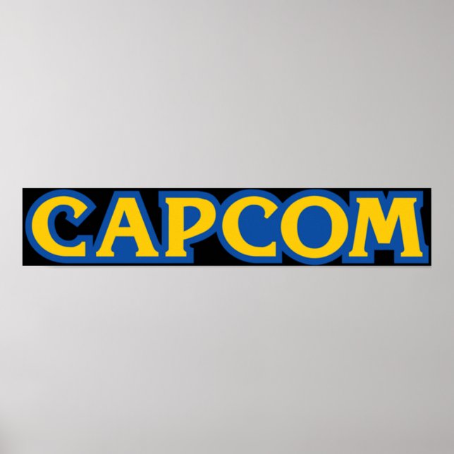Poster Logotipo Capcom (Frente)