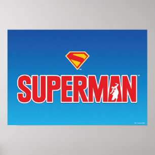 Poster Logotipo clássico do Super-Homem