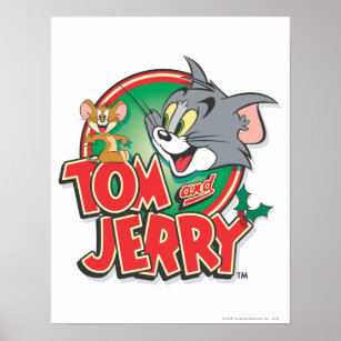 Pôster Logotipo clássico do Tom e do Jerry
