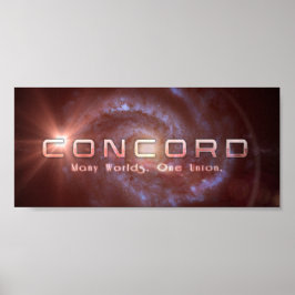 Poster Logotipo Concord (10x4.5)