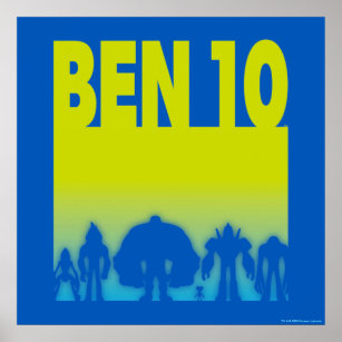 Poster Logotipo da Alienígena Ben 10