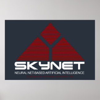 Poster Logotipo da Skynet