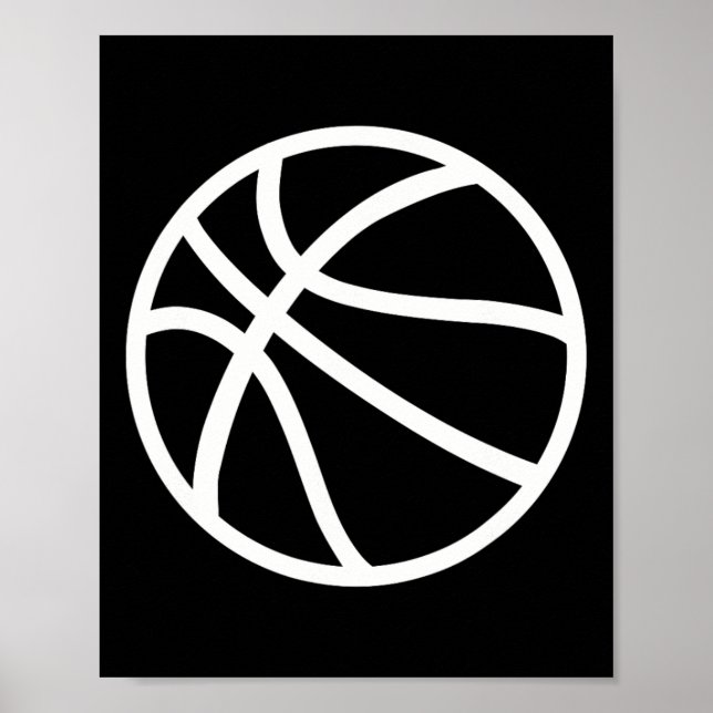 Poster Logotipo de basquete (Frente)