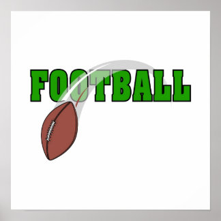 Pôster Logotipo de futebol Swoosh
