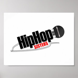 POSTER LOGOTIPO DE IRMÃS HOP HIP